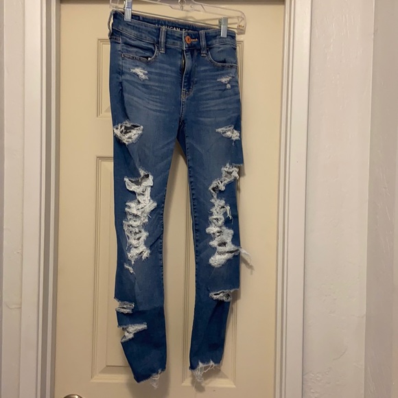American Eagle Hi Rise Jeggings - Picture 1 of 8
